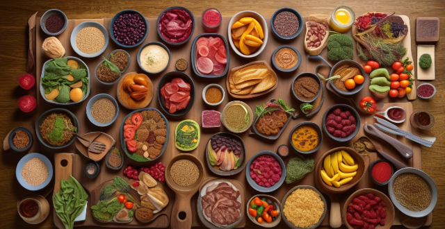 How do you create a balanced buffet that appeals to all guests