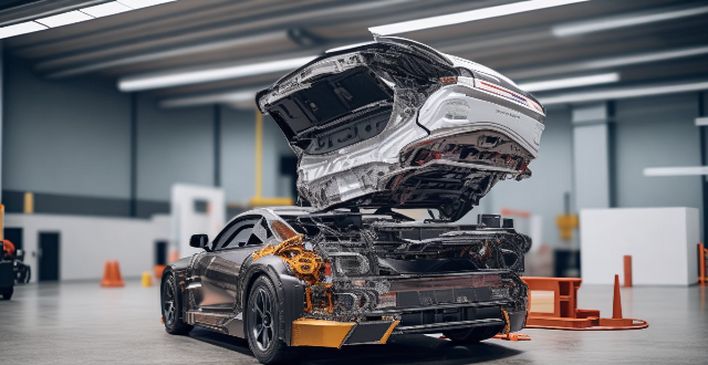 How did the production line change car manufacturing