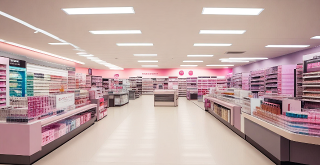 Which online stores offer significant discounts on high-end cosmetics