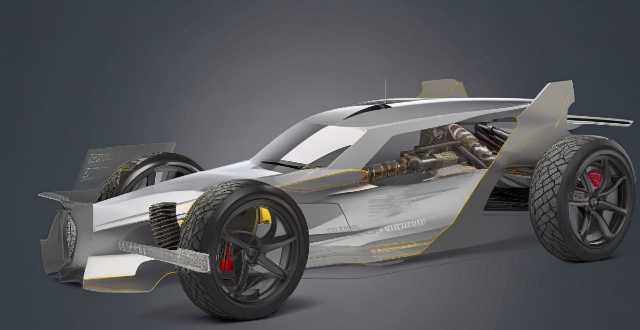 What factors influence the exterior design of a car