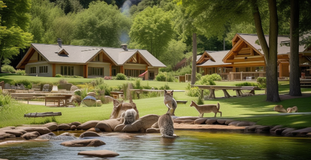 Are there any hot spring resorts that are family-friendly