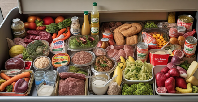 How should I store opened cans of food