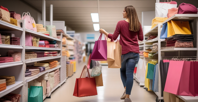 Is it safe to carry shopping bags around while exploring these well-known sites